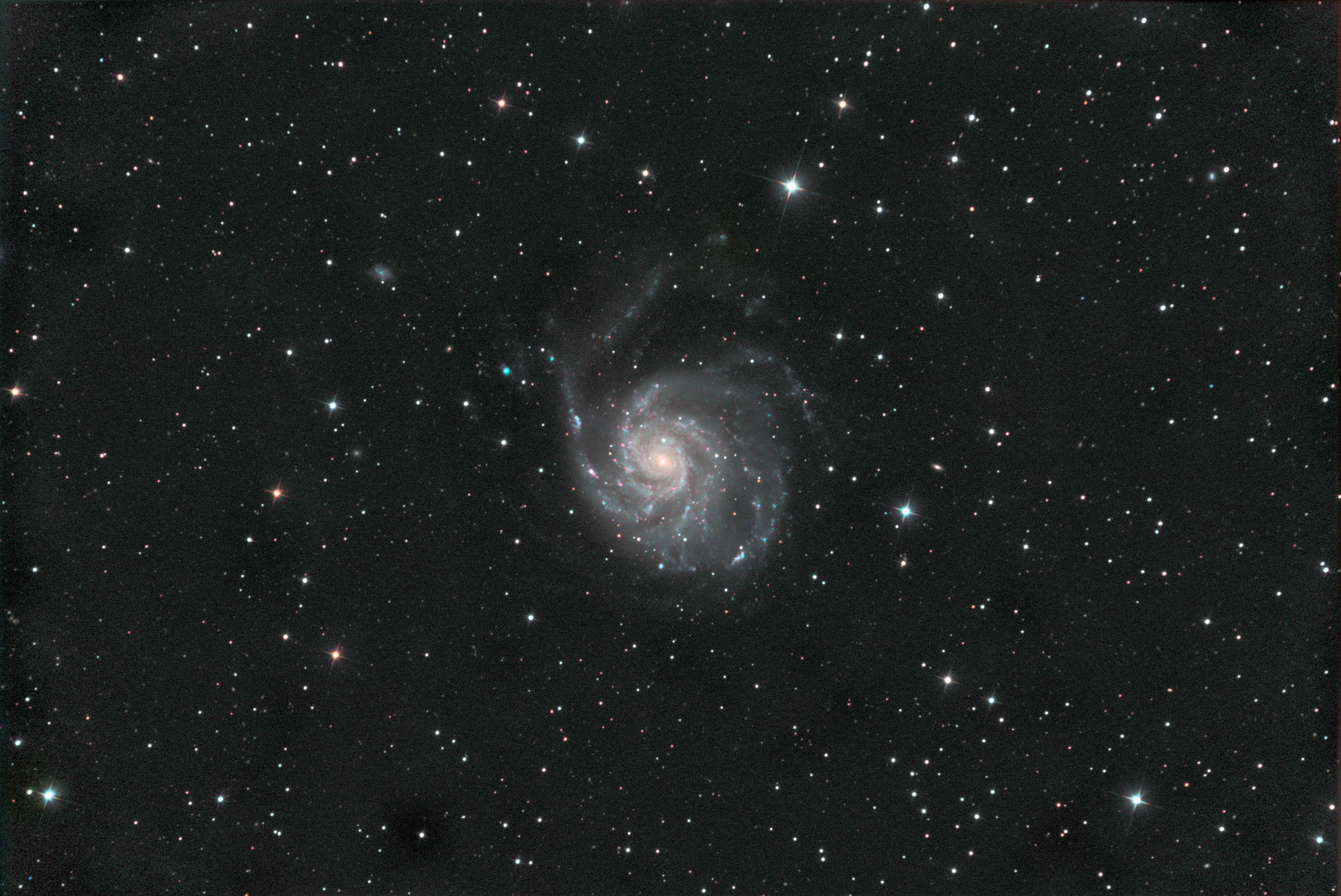 M101 Feuerrad Galaxie (Thomas Reddmann)