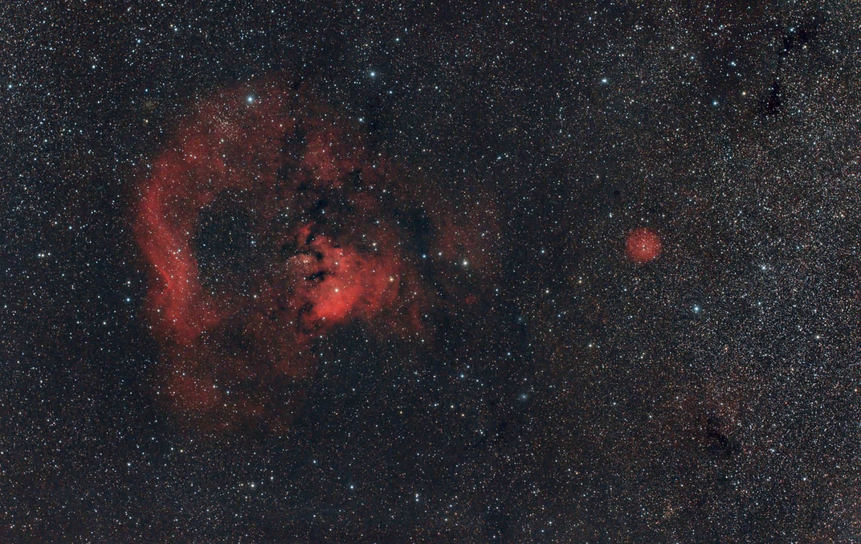 NGC7822 Kosmisches Fragezeichen (Rainer Mannoff)